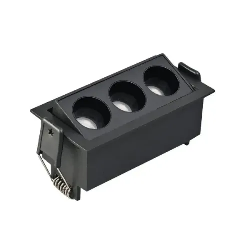 Downlight Embutir Powerus Dir 35° 6W 3000K IRC>90 Preto - Nordecor 6497