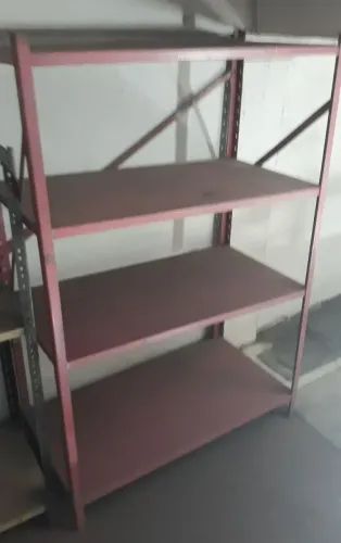 Prateleira de Aço 1,50M x 1,00M c/4 Bandejas 50cm Reforçadas c/ Hastes de Sustentação
