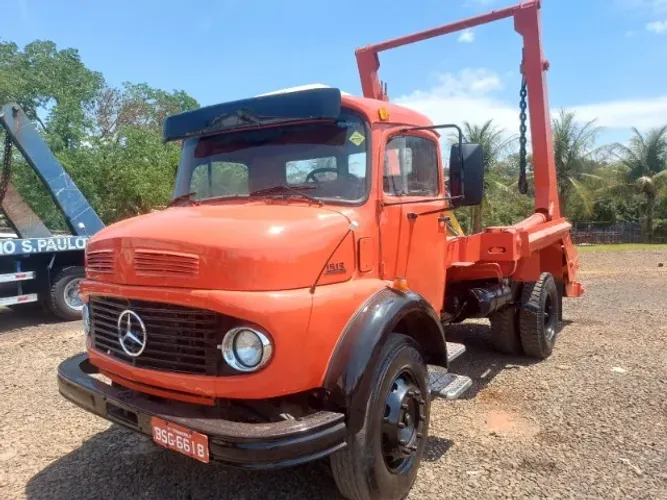 MB 1513 ANO 79 mec.operacional poly guindaste
