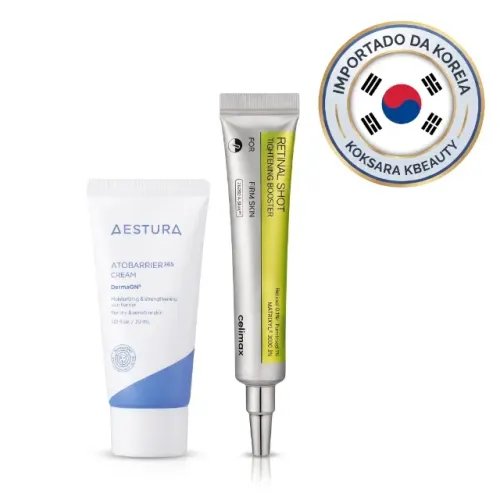 Kit Coreano celimax Tightening retinal shot 15ml + aesturra Atobarrier 365 Creme 30