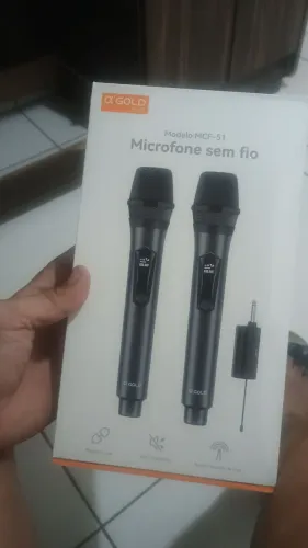Microfones ? novos