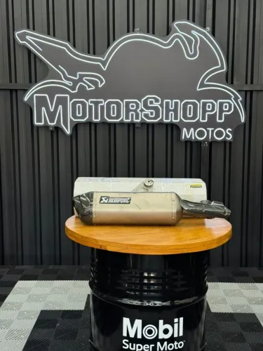 PONTEIRA DE ESCAPAMENTO AKRAPOVI? BMW R 1200 GS E R 1250 GS