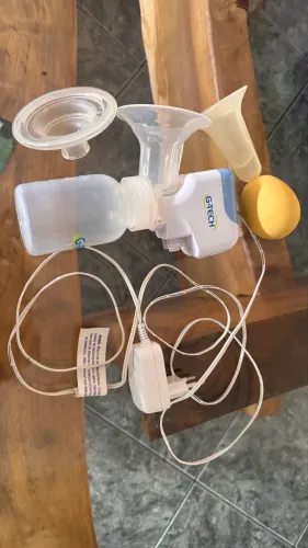 Bomba tira leite elétrica e manual