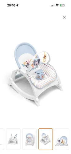 Cadeira vibratória Mickey 0-20Kg