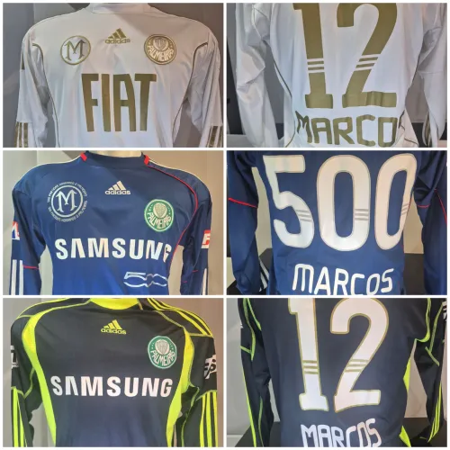 3 Camisas Palmeiras Comemorativas São Marcos