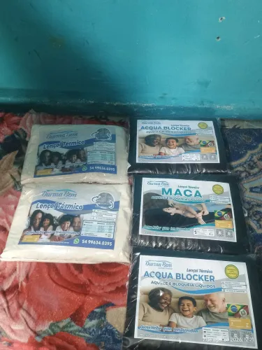 Lençol Térmico Durma Bem - Vários Modelos e Tamanhos (Novos na Embalagem)