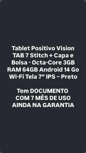 Tablete positivo