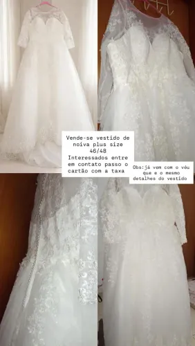 Vestido de noiva plus size