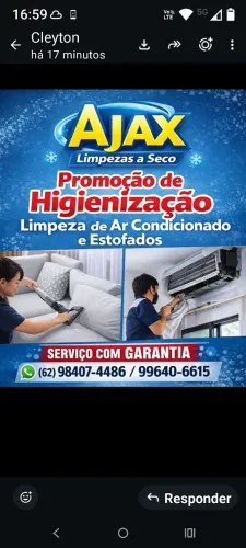 Limpeza de ar condicionado 