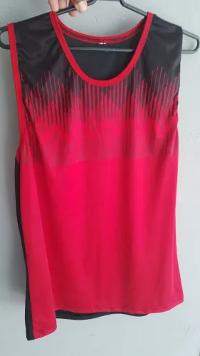 Camiseta regata rubro negro tamanho g nova
