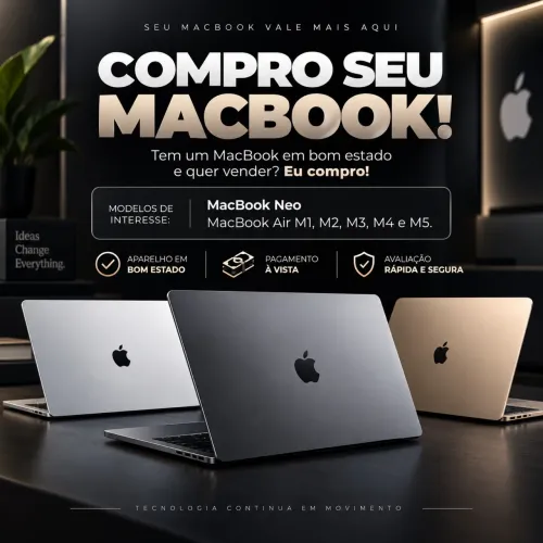 C0MPR0 MacBook em bom estado!