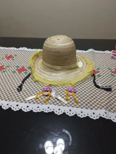 Chapeu de palha para festa junina