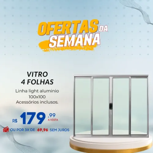 Janela de sala e cozinha