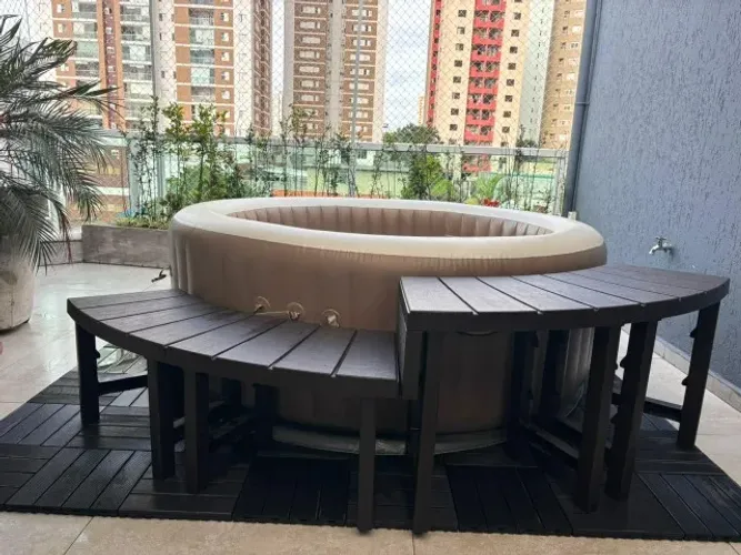 Banheira(SPA) Ofurô Intex PureSpa Inflável 795 Litros