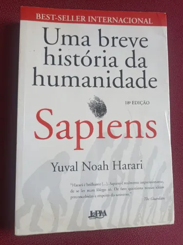Livro uma breve história da humanidade sapiens best-seller