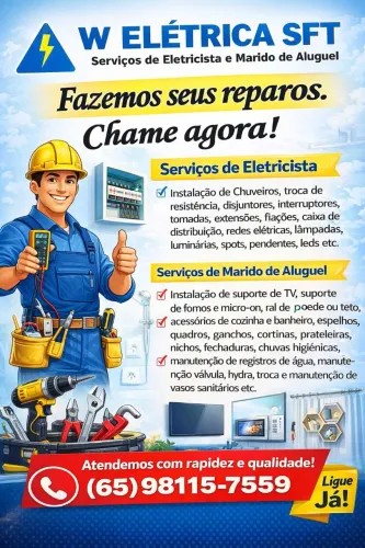 Eletricista e Marido de Aluguel