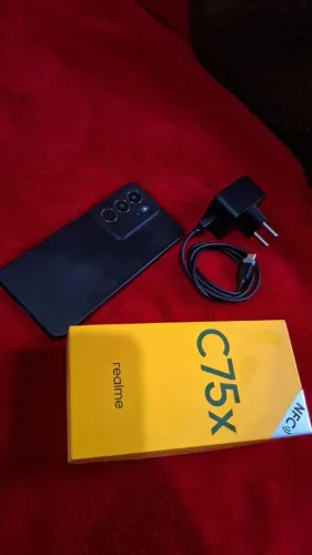 Realme 75x 16 gb de ram prova da água resistênte a queda 256 memória interna