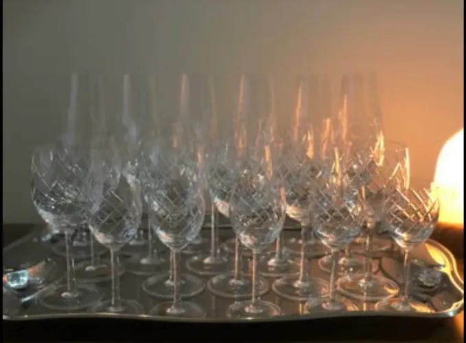 Acervo Luxo Cristal Hering 2007 - 21 Peças Impecáveis