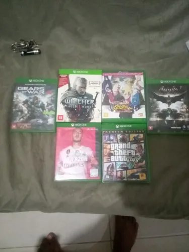 vendo jogos de x box one