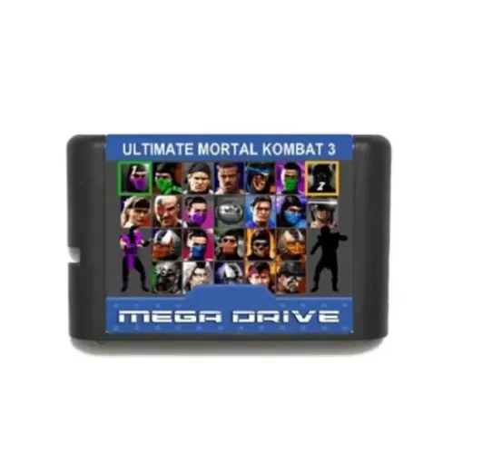 Ultimate Mortal Kombat 3 Compatível Com Mega Drive