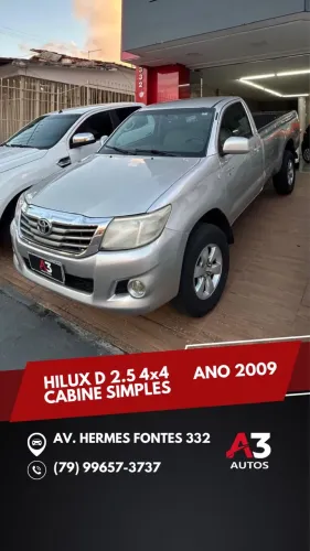 Toyota Hilux CS D4-d 4X4 2.5 16V 102cv TB Dies. 2009