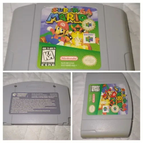 Cartucho Super Mario 64 para Nintendo 64 (USADO)