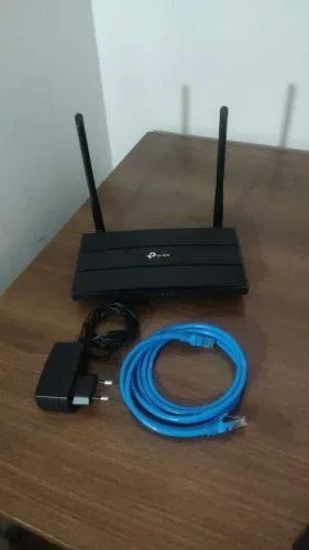 Roteador TPLINK XC220 , gpon(fibra) Voip, 5G gigabit seminovo + cabo rede 2m