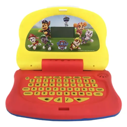 Laptop Infantil Educativo Candide Patrulha Canina Adventure Tech Bilíngue