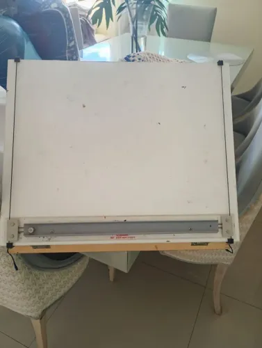 Prancheta portátil Trident A3 para desenho com régua paralela