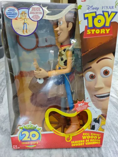 Boneco Cowboy Woody Toy Story Mattel