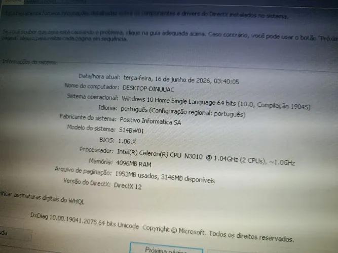 Nootbook bom simples