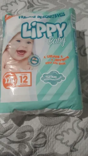 Fraldas descartáveis lippy baby