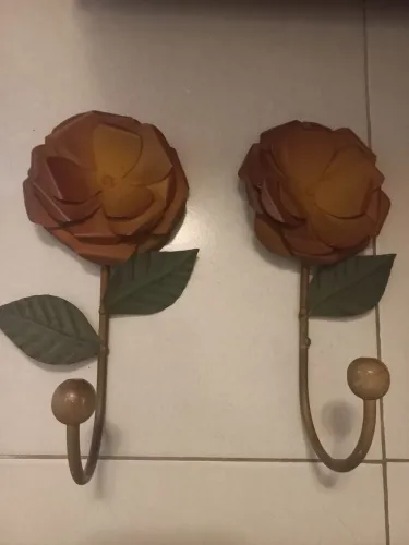 Cabideiro de flor