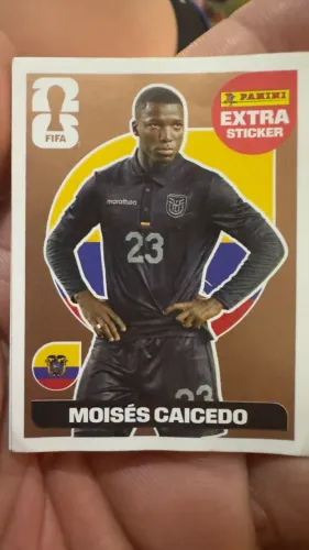 Figuras extras da copa 2026 - Caicedo (bronze) - Wirtz - Valverde e Doku