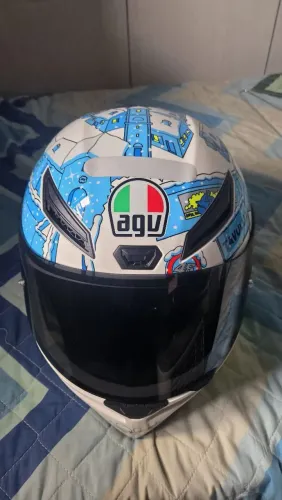 Capacete AGV K1S ROSSI WINTER TEST TAVULLIA