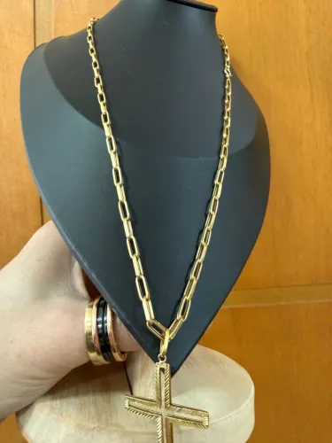 Corrente de ouro 14.57g 18k procedência garantia eterna
