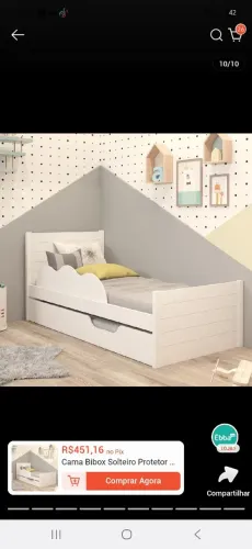 Cama infantil bicama