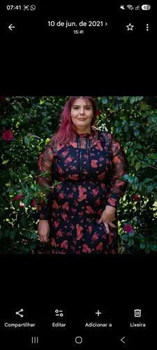 Vestido Carmella Clô GG Usado apenas 2 vezes <br>