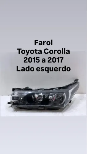 Farol Toyota Corolla 2015 16 2017 Le original 