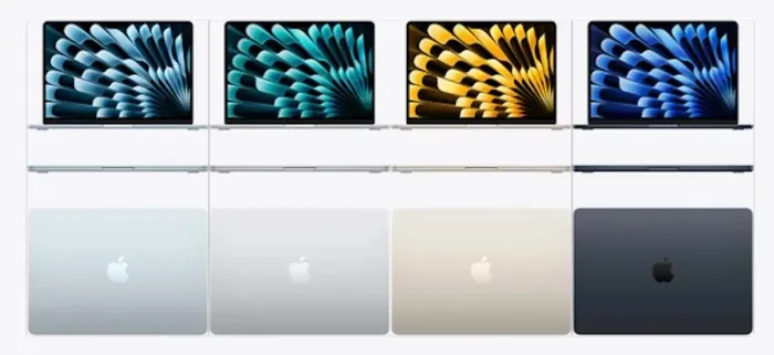 MacBook Air M5, 16 GB e 512GB Armazenamento várias cores