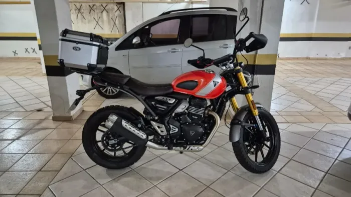 ? TRIUMPH SCRAMBLER 400 X 2026 - APENAS 1.500 KM