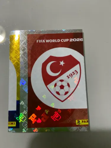 Figurinha copa 2026 brilhante bugada Turquia colecionadores