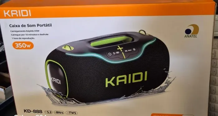 caixa de som bombox