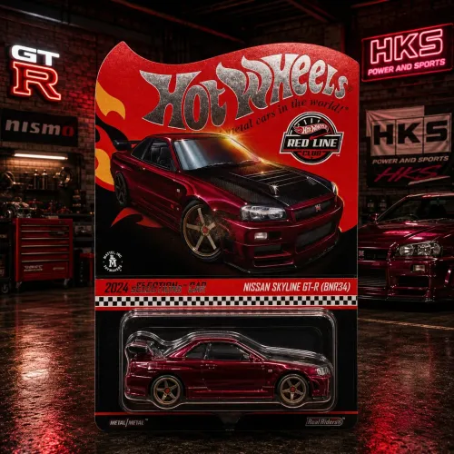 Hot Wheels RLC Skyline BNR34