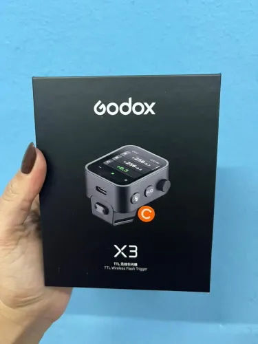 Disparador Flash Godox X3 C Trigger Ttl Touchscreen Canon