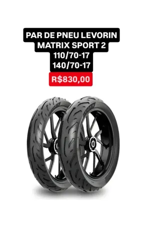 PAR DE PNEU LEVORIN MATRIX SPORT 2