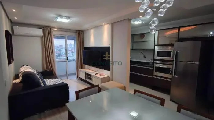 Apartamento Mobiliado com 2 Dormitórios (1 Suíte) para Locação em Nossa Senhora do Rosário
