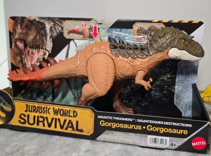 Jurassic World Survival Gorgosaurus Mattel lacrado