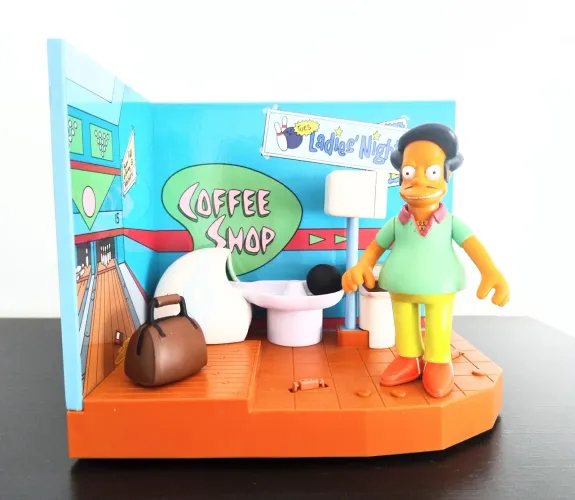 Playset - Cenário Simpsons Apu no Boliche - Playmates