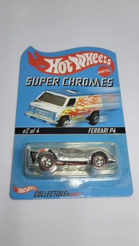 Hot Wheels 2003 RLC Super Chromes - Ferrari P4